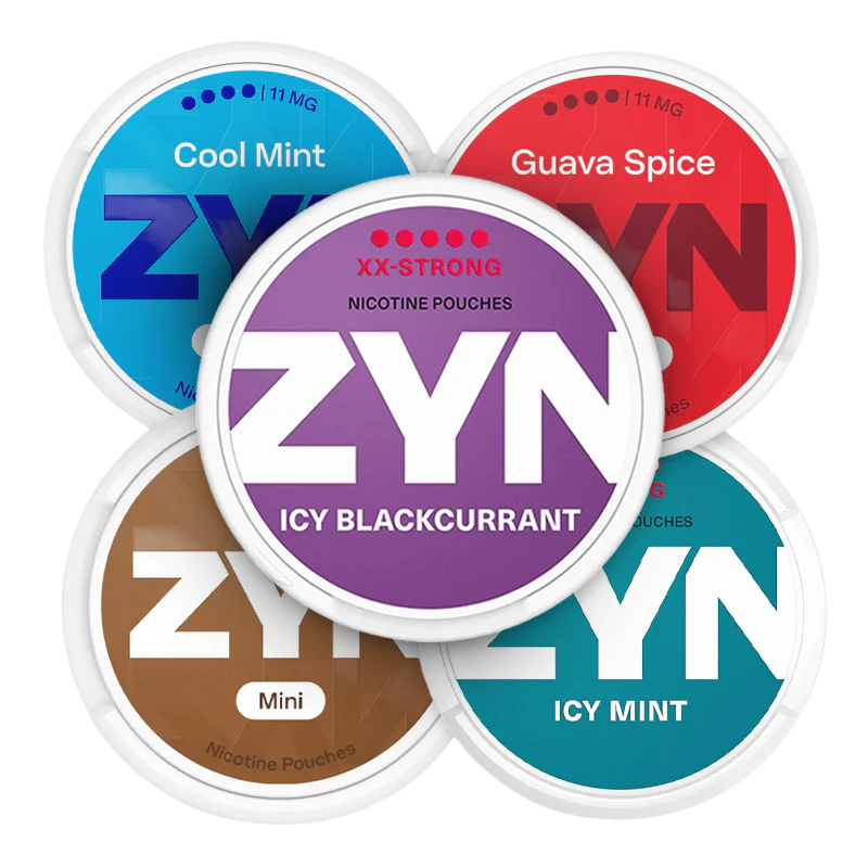 ZYN Mint & Berry Strength Variety Bundle 20 Pack