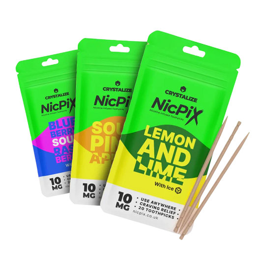 NicPix 10mg Mixed Flavours (3-Pack)