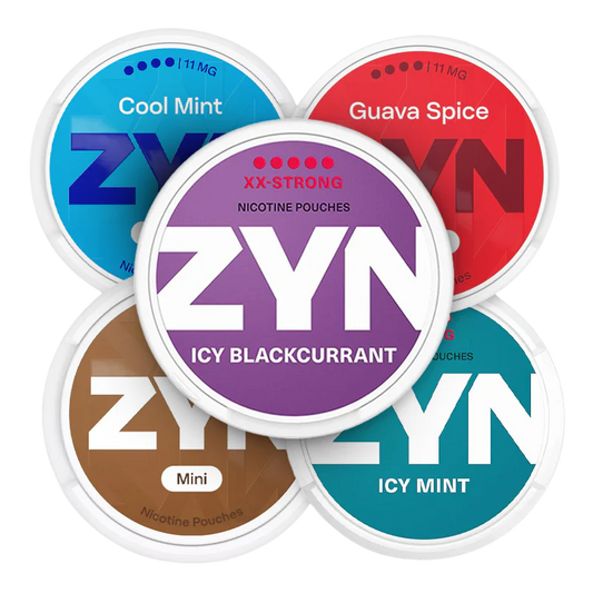 ZYN Mint & Berry Strength Variety Bundle 20 Pack